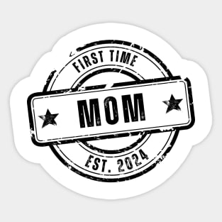 First Time Mom Sticker